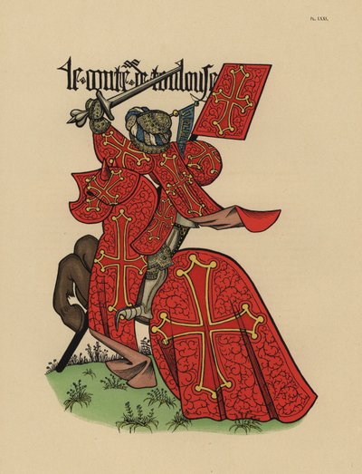 Count of Toulouse, with standard by John Pardon