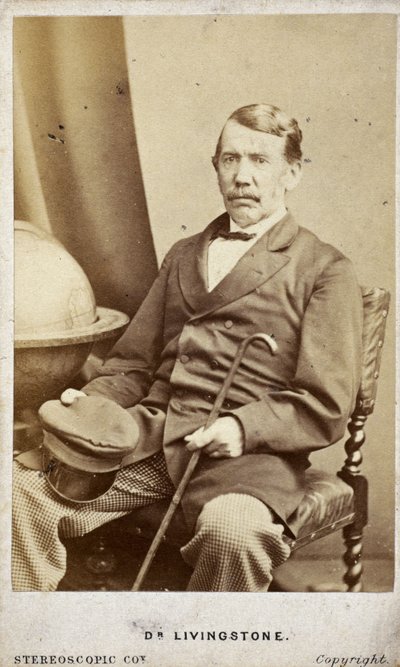 David Livingstone, Scottish Missionary and Explorer by Frederick (attr. to) Barnard