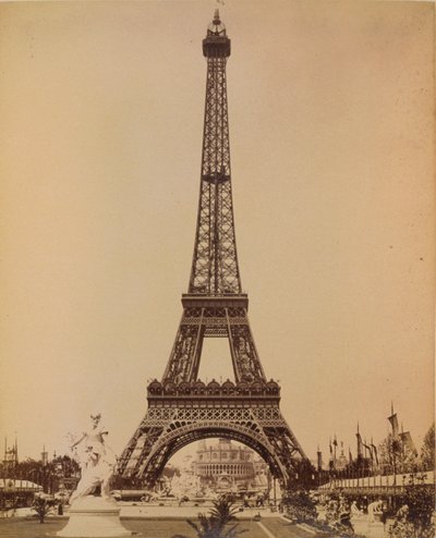 Eiffel Tower, Paris Exposition by . .