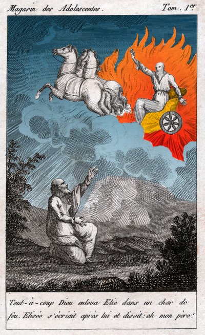 Elijah Takes Off to the Sky by . .