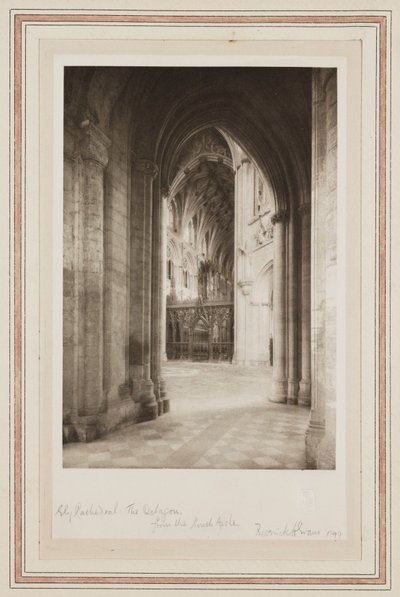 Ely Cathedral, the Octagon from the South Aisle by John Pardon
