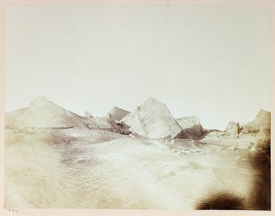 Arctic Expedition (1875-1876) by Captain George Nares: Floebergs, near Floeberg Beach by Frederick (attr. to) Barnard
