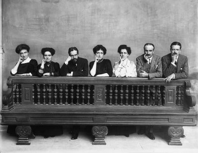 Fabbri Family Portrait by Henry Charles Fehr