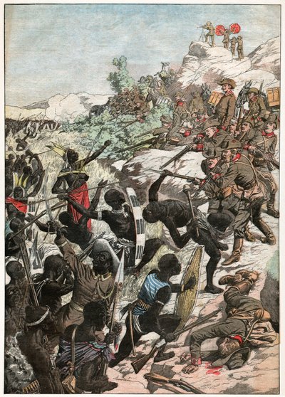German army in Namibia by . .