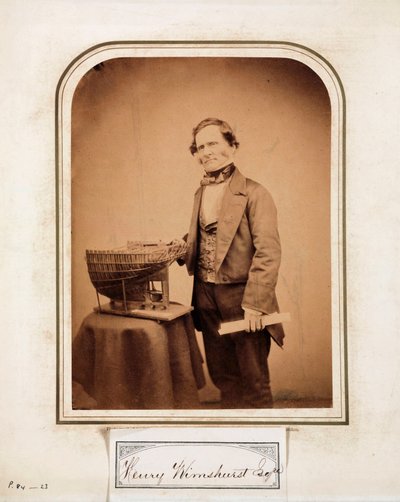 Henry Wimshurst, English Engineer by Ferdinand Georg Waldmuller