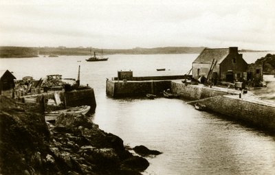 Isle of Ouessant: The Port of Lampaul at High Tide by . .