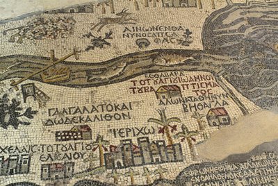 Jericho and Its Surroundings (detail) by School Lebanese