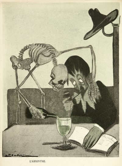 Absinthe by Frederick (attr. to) Barnard