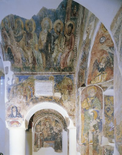 Low Angle View of Mural on a Wall, Church of St. Peter, Otranto by Georg Carl Heinrich Dollmann