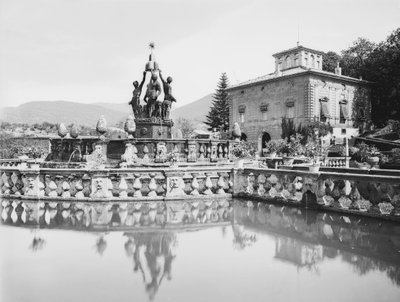 Main Fountain at the Villa Lante in Bagnaia, Viterbo by Henry Charles Fehr