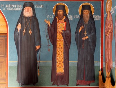 All Saints Monastery, The Church (Interior) by . .