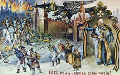 Napoleonic War of 1812, Depiction of Napoleon
