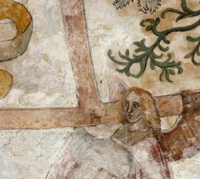 Parish Church (Parochiekerk Sint-Martinus), Interior, North Crossing, The Wall Paintings on the Vaults by . .