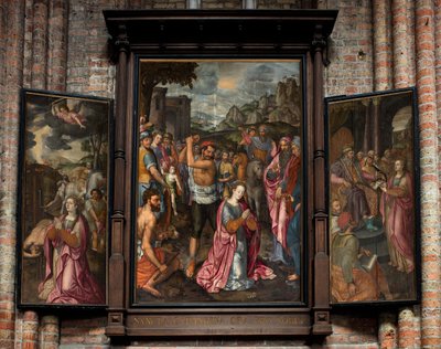Parish Church of Saint Walburga (Triptych) by . .