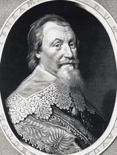 Portrait of Axel Gustafsson Oxenstierna, Lord High Chancellor of Sweden by William Walcutt
