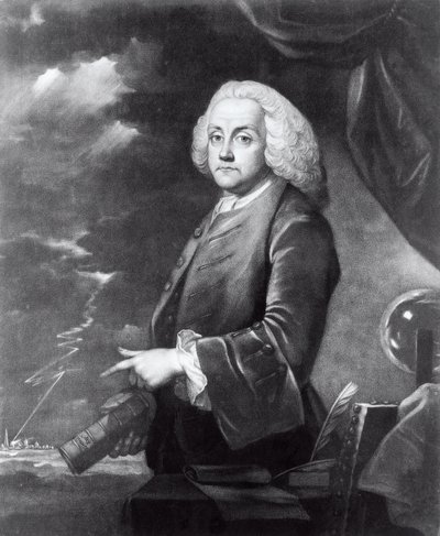 Portrait of Benjamin Franklin (1706-1790) by Georg Carl Heinrich Dollmann