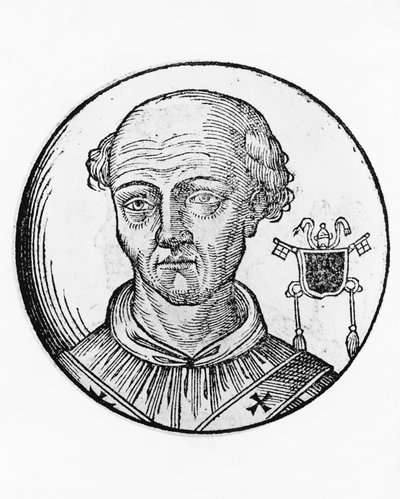 Portrait of John XII (Octavianus of Tusculum, circa 937-964) by William Walcutt