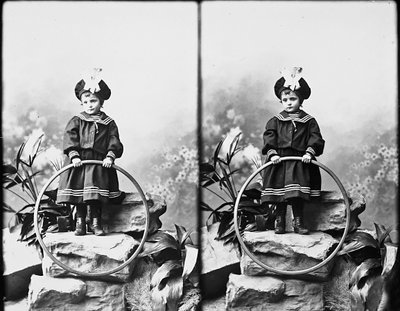 Portrait of Girl in Sailor