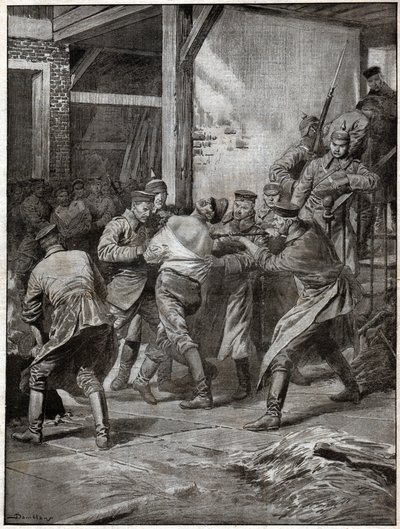 Russian prisoners during World War I by Ferdinand Georg Waldmuller