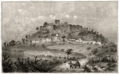 Ruins of the Castle of Preny, Lorraine by . .