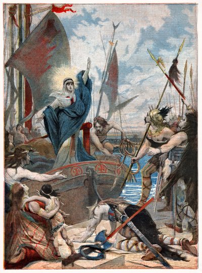 Saint Genevieve During the Siege of Paris by . .