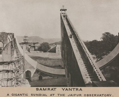 Samrat Yantra at Jaipur Observatory, India by Frederick (attr. to) Barnard