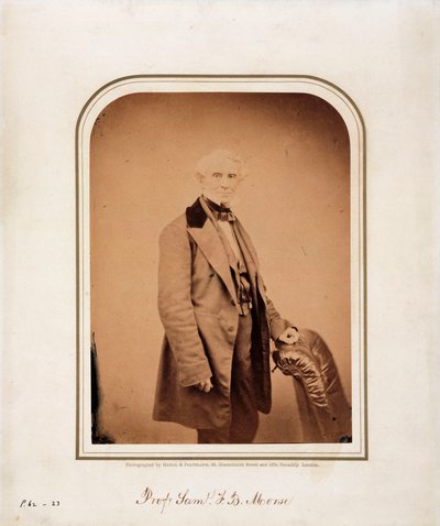 Samuel F B Morse, American Artist and the Inventor of Morse Code, c 1870 by Frederick (attr. to) Barnard