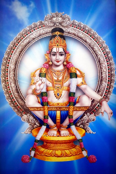 Shiva Hindu Temple. Picture of Hindu God Vishnu. Dubai, United Arab Emirates. by . .