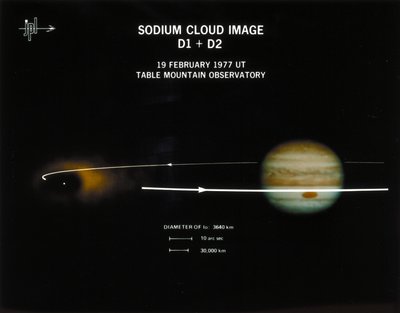 Sodium Cloud Around Io, One of the Moons of Jupiter by Frederick (attr. to) Barnard