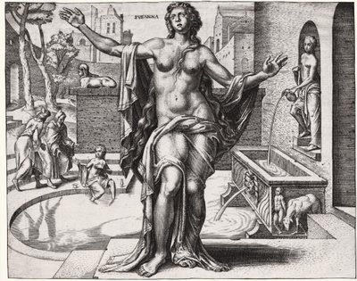 Suzanne at the bath by . .