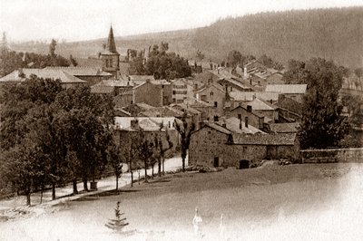 The Village of Saint-Bonnet-le-Froid, at the Beginning of the Twentieth Century by . .