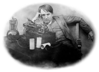 Thomas Edison, American inventor by Frederick (attr. to) Barnard
