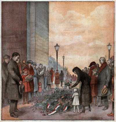 Unknown Soldier Grave in Paris by John Pardon
