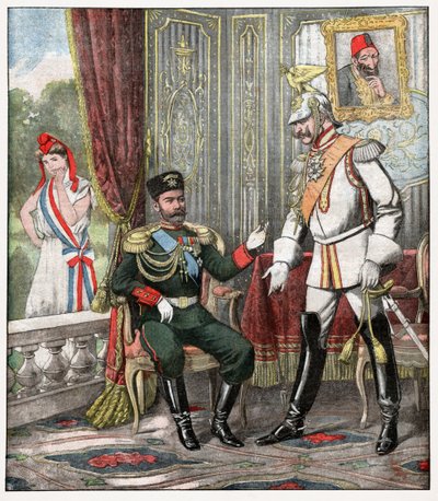 Wilhelm II and Nicholas II by . .
