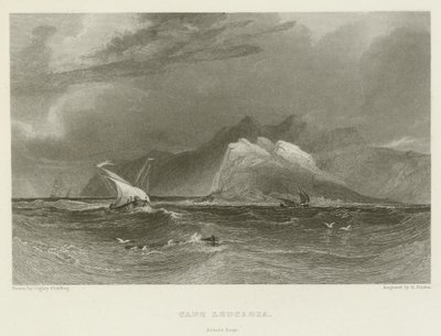 Cape Leucadia, Lovers Leap by after A.V. Copley Fielding