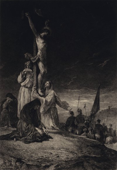 The Crucifixion by after Albert Robida