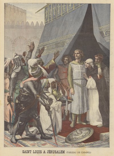 St Louis at Jerusalem by after Alexandre Cabanel