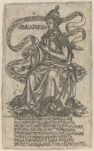 Phrygian Sibyl by after Baccio Baldini