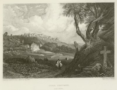 Cork Convent, near Cintra by after C. Stanfield