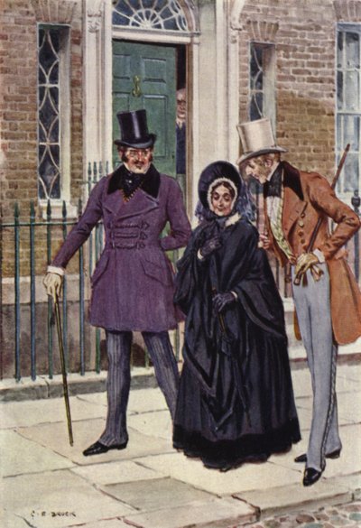 Illustration for Nicholas Nickleby by after Charles Edmund Brock