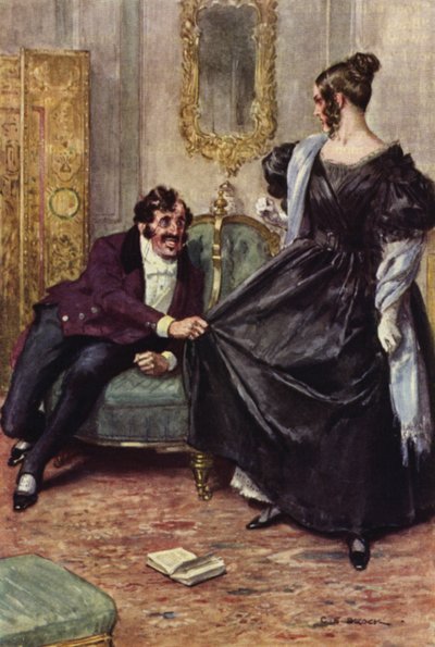 Illustration for Nicholas Nickleby by after Charles Edmund Brock