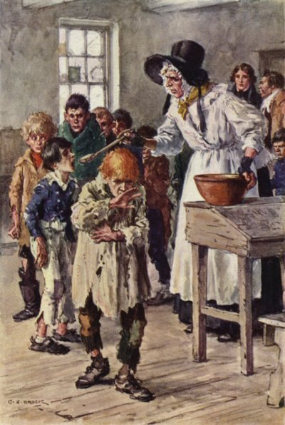 Illustration for Nicholas Nickleby by after Charles Edmund Brock