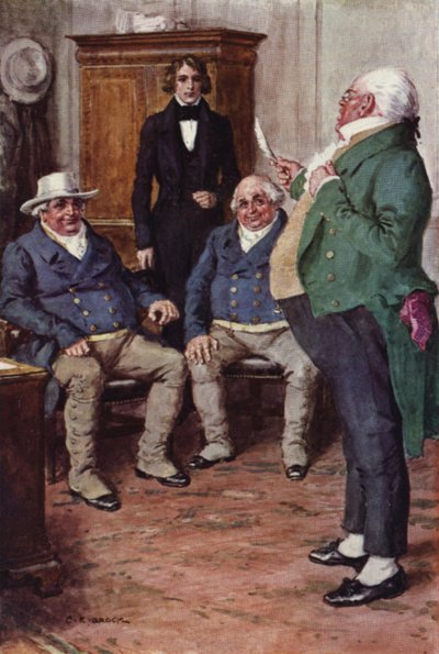 Illustration for Nicholas Nickleby by after Charles Edmund Brock