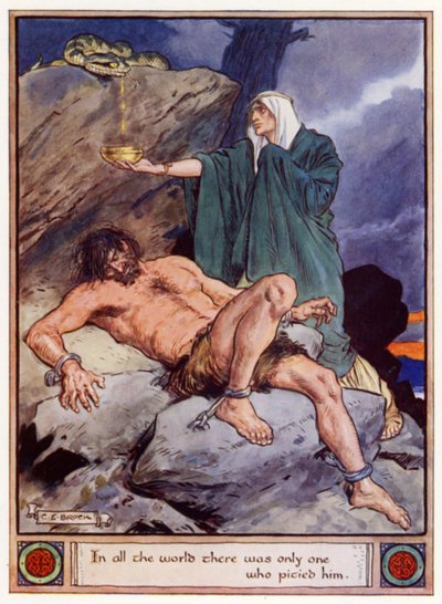 In All the World There Was Only One Who Pitied Him by after Charles Edmund Brock