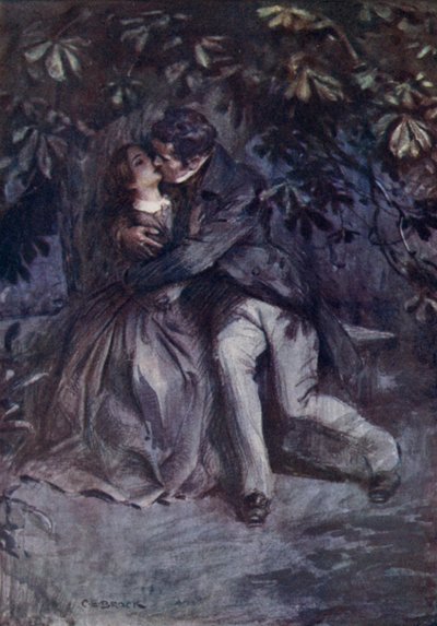 Mr Rochester Declares His Love by after Charles Edmund Brock