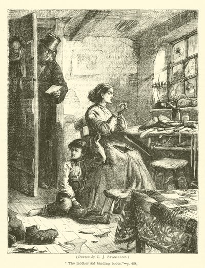 Female Cobbler by after Charles J. Staniland