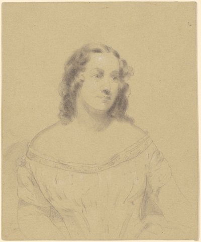 Mrs. Sylvanus D. Lewis (Estelle Anna Blanche Robinson) by after Charles Loring Elliott Seth Wells Cheney