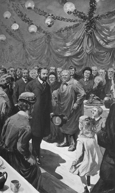 Christmas Doles at Sandringham by after Charles Mills Sheldon