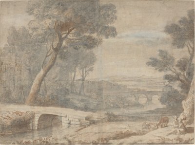 The Rest on the Flight into Egypt by after Claude Lorrain