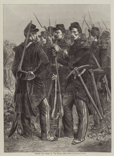 Sappers and Miners of the French Army by after Denis Auguste Marie Raffet